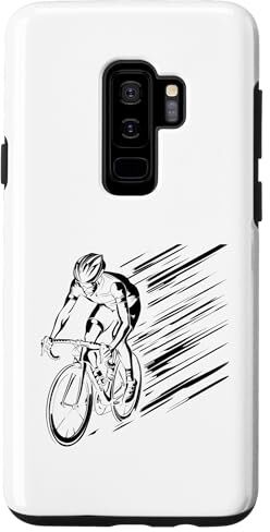 We Love Cycling - Cyclist Apparel Co. Custodia per Galaxy S9+ Ciclismo Strada Bike Ciclista Bicicletta