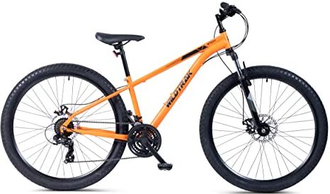 Wildtrak Bicicletta MTB, Adulto, 27.5", 21 Velocità, Gruppo Cambi Shimano Arancione