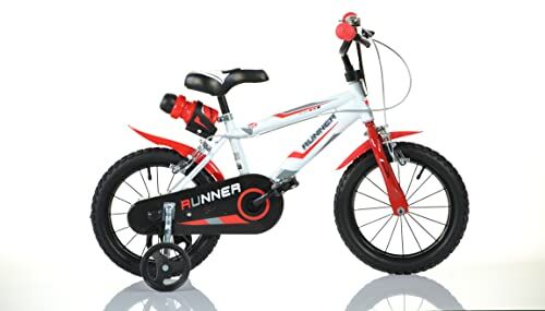 SCH Bici Runner, Bicicletta Bambino, Rosso, 14