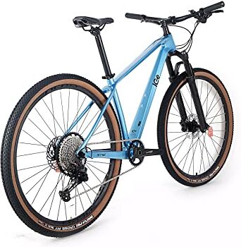 ICE Mt10, Bicicletta Unisex-Adulto, Blu, 19'