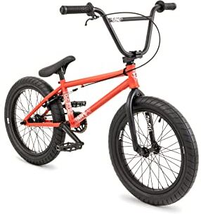 FLYBIKES Nova, Bicicletta Completa Ragazzo, Rosso Piatto, 18 Pulgadas