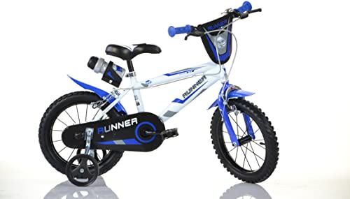 SCH Bici Runner, Bicicletta Bambino, Blu, 14