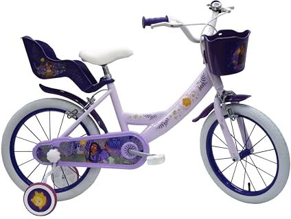 Volare albri 16 Pollici, Bicicletta Wish Bambina, Lilla