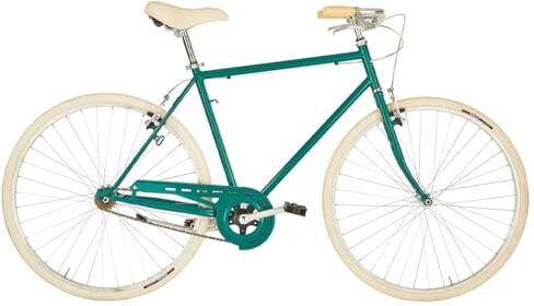 Alpina Bike Bicicletta Uomo 1v L'EGO, Verde Smeraldo, 28", Acciaio