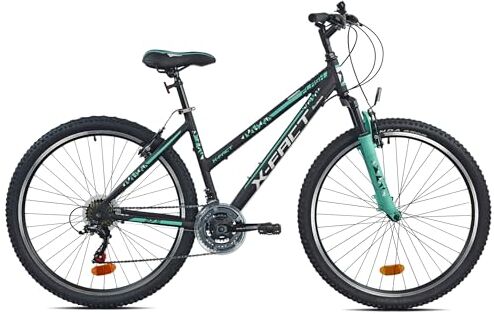 X-Fact Flash, MTB 27.5" Donna, Nero/Verde, Telaio 48