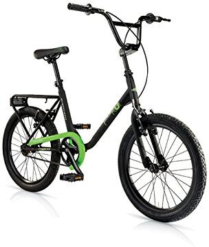 MBM FK-U Acc 20" 1S, Bici Unisex Adulto, Verde A10, XX