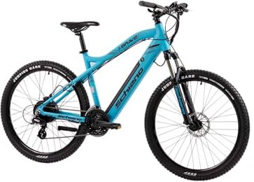 F.lli Schiano Braver, Bicicletta elettrica 27.5 Unisex Adulto, Blu