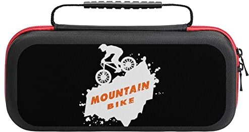 Generic428 Custodia da viaggio per mountain bike e MTB, compatibile con interruttore con 20 supporti per cartucce di gioco, custodia rigida da viaggio