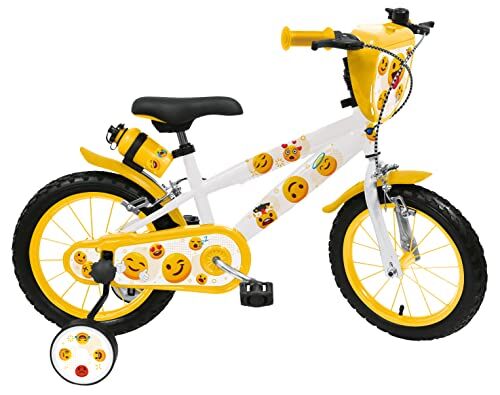 Mondo , Bike 14 EMOTIC Unisex Bambino, Multicolore