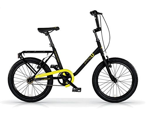 MBM FK-U Acc 20" 1S, Bici Unisex Adulto, Giallo A29, XX