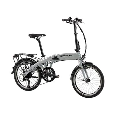 F.lli Schiano Galaxy, Bici Elettrica Pieghevole 20 Inches per Adulti, 36V 10.4Ah Batteria Rimovibile, Motore 250W 40Nm, City Ebike, Argento F.lli Schiano Galaxy, Bici Elettrica Pieghevole 20 Inches per Adulti, 36V 10.4Ah Batteria Rimovibile, Motore 250W 40Nm, City Ebike, Argento