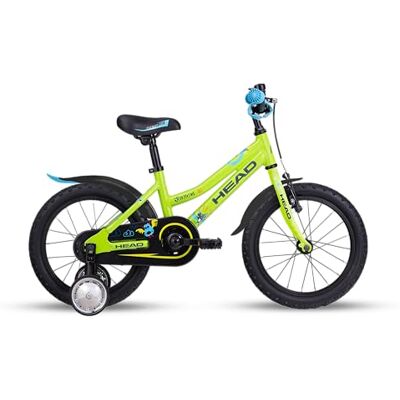 Head Unisex Baby Junior 16G Bicicletta per bambini, verde, 24 Head Unisex Baby Junior 16G Bicicletta per bambini, verde, 24