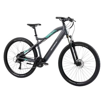 F.lli Schiano E-Mercury, Bici Elettrica Mountain Bike 29 Inches per Adulti, 36V 11.6Ah Batteria Rimovibile, Motore 250W 50Nm, MTB Ebike, Grigio-Verde F.lli Schiano E-Mercury, Bici Elettrica Mountain Bike 29 Inches per Adulti, 36V 11.6Ah Batteria Rimovibile, Motore 250W 50Nm, MTB Ebike, Grigio-Verde