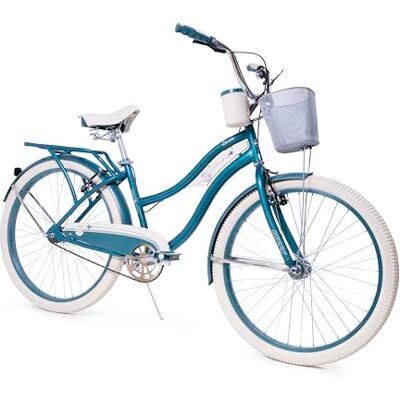 Huffy Deluxe Cruiser Bicicletta Donna 26" Matte Emerald Huffy Deluxe Cruiser Bicicletta Donna 26" Matte Emerald
