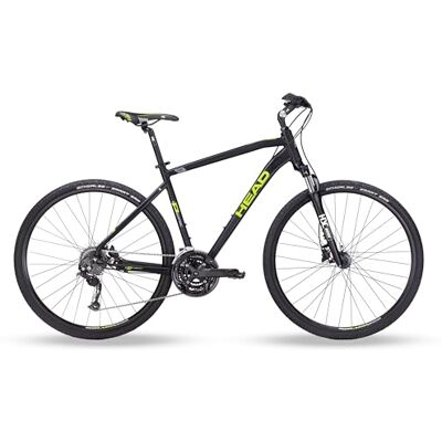 Head Unisex Adulto I-Peak 2.0 Crossbike, Grigio/Verde Opaco 55 Head Unisex Adulto I-Peak 2.0 Crossbike, Grigio/Verde Opaco 55