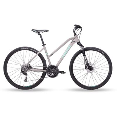 Head I-Peak 2.0 Joy Crossbike, da donna, grigio opaco, menta, 54 Head I-Peak 2.0 Joy Crossbike, da donna, grigio opaco, menta, 54