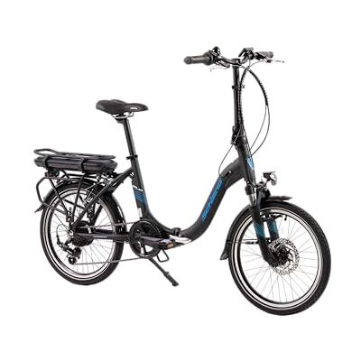 F.lli Schiano Solar, Bici Elettrica Pieghevole 20 Inches per Adulti, 36V 10Ah Batteria Rimovibile, Motore 250W 40Nm, City Ebike, Nero F.lli Schiano Solar, Bici Elettrica Pieghevole 20 Inches per Adulti, 36V 10Ah Batteria Rimovibile, Motore 250W 40Nm, City Ebike, Nero