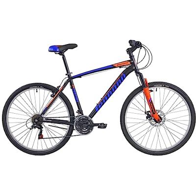 Legnano Cortina L770, Mountain Bike 27.5 pollici Acciaio, Colore Nero Matt, Arancio e Blu, Taglia 43 Legnano Cortina L770, Mountain Bike 27.5 pollici Acciaio, Colore Nero Matt, Arancio e Blu, Taglia 43