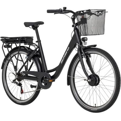 F.lli Schiano Bici Elettrica da Città 26", Batteria 540Wh, E-Moon F.lli Schiano Bici Elettrica da Città 26", Batteria 540Wh, E-Moon
