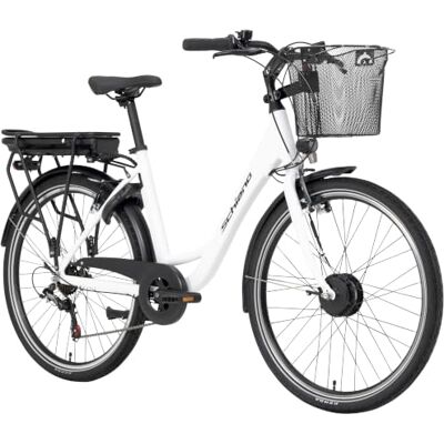 F.lli Schiano Bici Elettrica da Città 26", Batteria 540Wh, E-Moon F.lli Schiano Bici Elettrica da Città 26", Batteria 540Wh, E-Moon