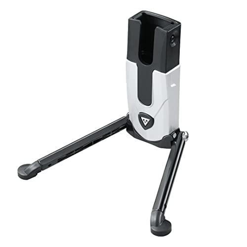 Topeak FlashStand Fat MTB Portaoggetti, Argento/Nero