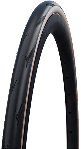 Schwalbe PRO One Tube Type, Pneumatico da Bici Unisex Adulto, Nero, Taglia Unica