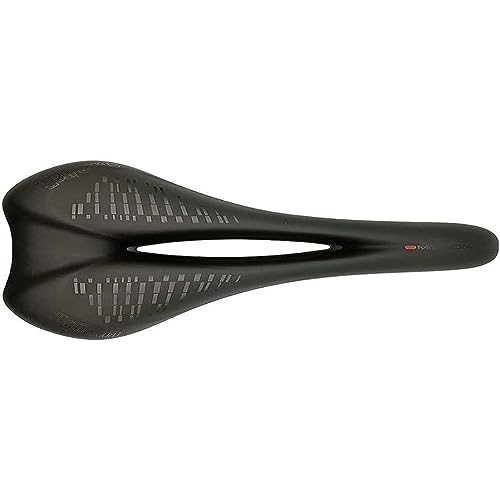 Selle Italia Sella Mission Flow, Sella per Bicicletta da uomo con Rivestimento in Duro-Tek, Telaio Super Resistente e Ultraleggero Nera