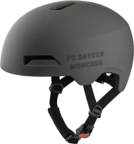 ALPINA HAARLEM FCB, Casco da Bicicletta Unisex-Adulti, Coffee-Grey Matt, 52-57 cm