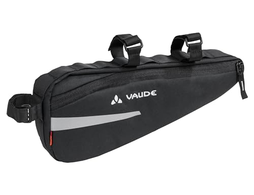 VAUDE Cruiser Bag Borsa per telaio bicicletta con sistema di fissaggio a velcro 1,3 l 11 x 28 x 4 cm