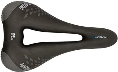 Selle Italia Sella Roam GF, Sella per Bicicletta da uomo, Massimo Comfort, adatta ad e-bike Nera