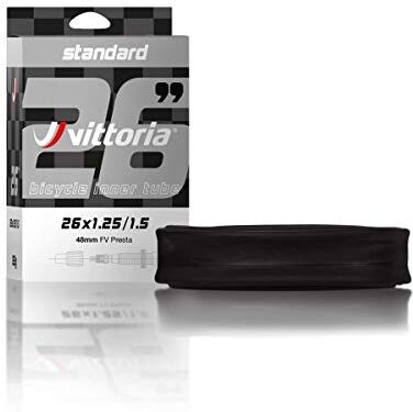 Vittoria Standard, Innertube Unisex, Nero, 24 x 1.95/2.125