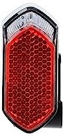 Fischer , Dynamo-Fanale Posteriore a LED per parafango/Montaggio a Montante Unisex, Colore: Rosso, Taglia Unica