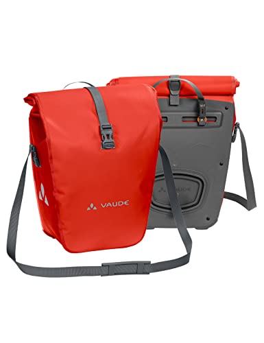 VAUDE Aqua Back Borsa per bicicletta, 2 borse per la ruota posteriore (2 x 24 l), impermeabili, made in Germany