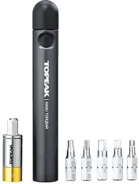 Topeak Nano Torbar, Chiave dinamometrica. Unisex-Adulto, Nero/Grigio/Giallo, Taglia Unica