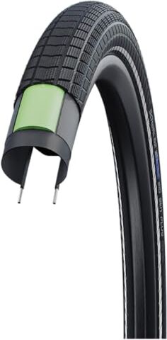 Schwalbe 318448 copertone pneumatico big ben plus 26x2.15 dd g-guard hs439 snakeskin perf.endur