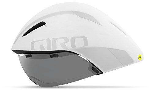 Giro x, Casco da Bicicletta. Uomo, Bianco/Argento, L