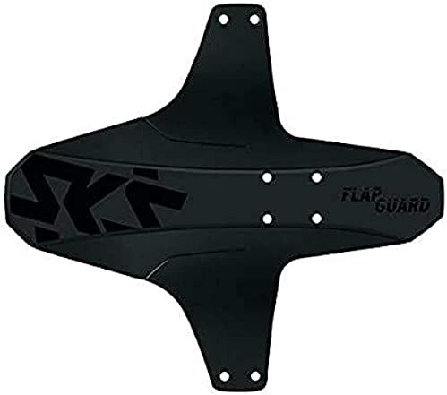 SKS Germany FLAP GUARD parafango per ruota anteriore o posteriore (accessorio per bici leggero e stabile, efficace protezione dagli spruzzi, in plastica ad alte prestazioni, montaggio semplice), nero