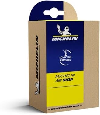 Michelin Airstop- Camera d'aria per bicicletta (700 c, 25-32 mm con valvola francese 40 mm)