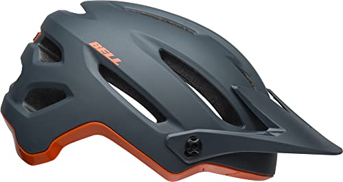 BELL 4forty MIPS, Casco MTB Unisex Adulto, Cliff-Hanger-Appendiabiti in Ardesia Lucida, Colore: Arancione, Small/52-56 cm