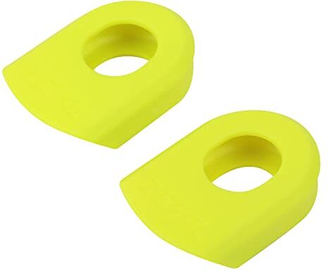 ZEFAL Crank Armor, Stivale manovella Ciclismo, Giallo Fluo, Taglia Unica