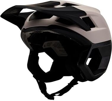 Fox Enduro MTB-Casco Dropframe Bianco, Taglia S, Unisex Adulto