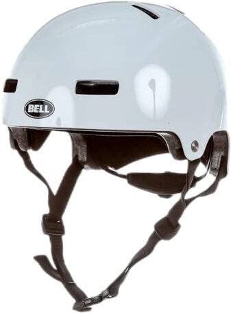 BELL Local, Casco Unisex Adulto, Bianco (Blanc Brillant), L