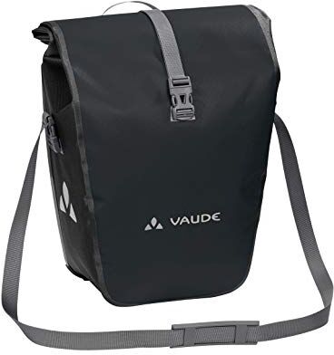 VAUDE Aqua Back Single Borsa per bicicletta, 1 borsa per la ruota posteriore (24 l), impermeabile, made in Germany