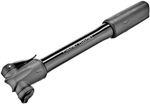 Topeak Pocket Rocket Pompa per Bicicletta, Sport e Aria Libera, Nero, 22.2 x 4.2 x 2.5 cm