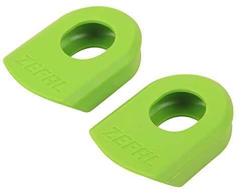 ZEFAL Crank Armor, Protezione Pedivelle MTB Unisex-Adulto, Verde, Taglia Unica