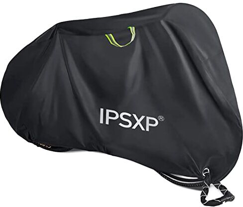 IPSXP Copri Bicicletta,210D Copertura Bicicletta Impermeabile Oxford 208 x 111 x 76 cm Copribici Telo Protettivo per Biciclette Antipolvere Vento Pioggia Protezione UV, Copertura per Mountain Bike