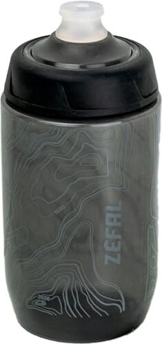 ZEFAL Sense Pro 50 Borraccia per bicicletta 500 ML Borraccia Bici per qualsiasi tipo di telaio strada, montagna, sterrato, enduro, ATV Borraccia inodore Senza BPA Nero