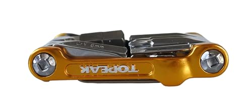 Topeak Mini utensile Pieghevole 20 PRO, Oro (Gold), Unisize