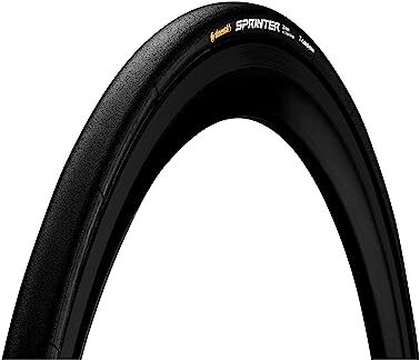 Continental Sprinter, Bicycle Tire Unisex-Adulto, Black, L