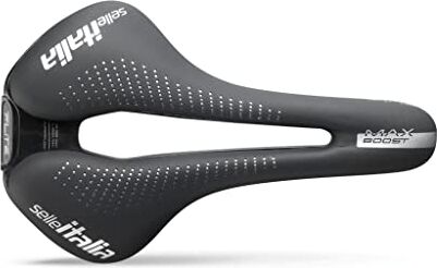 Selle Italia Sella MAX FLITE Boost Gel Superflow nera, L3